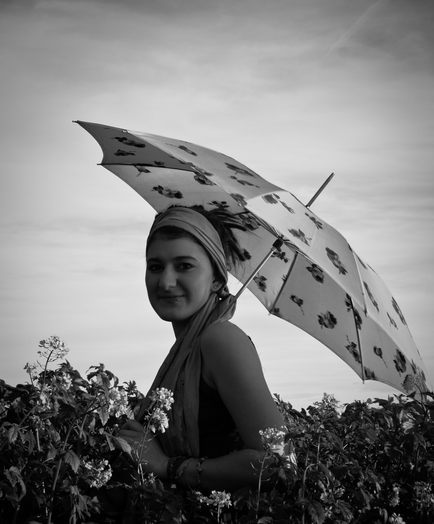 Mademoiselle umbrella.