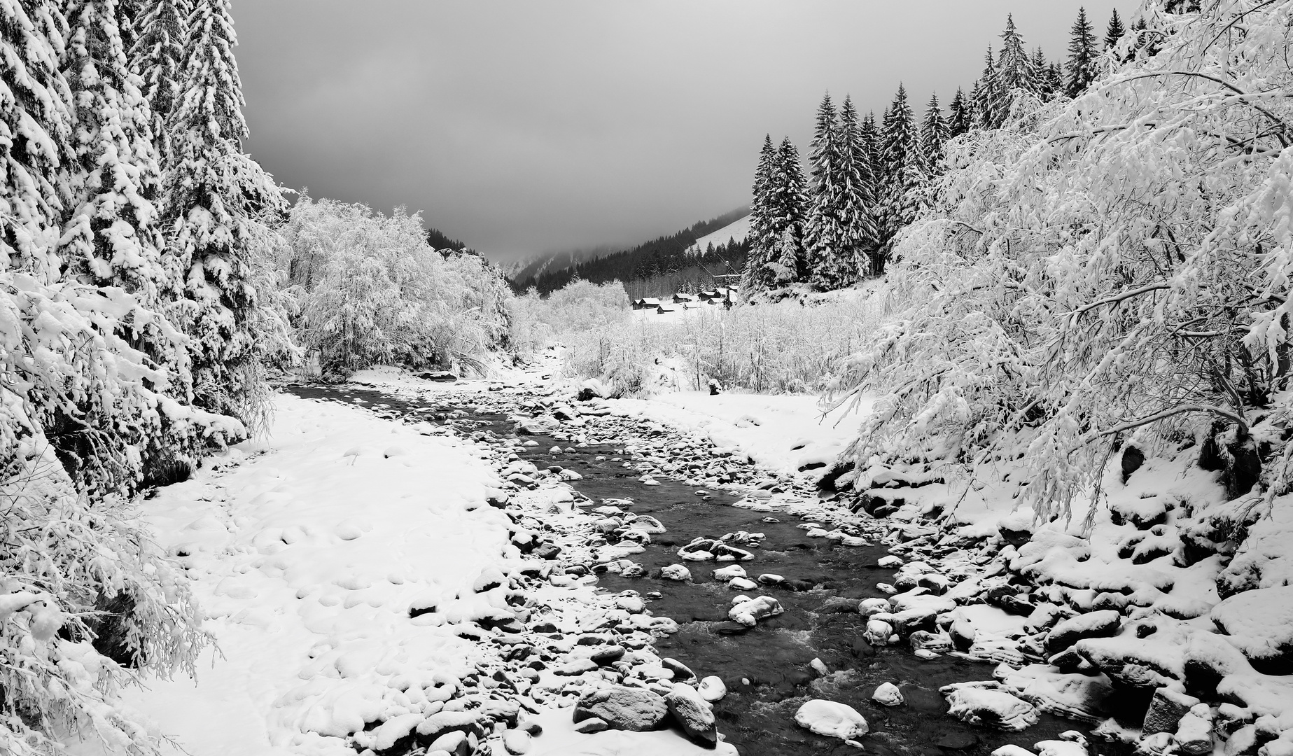 Maderanertal im Winter