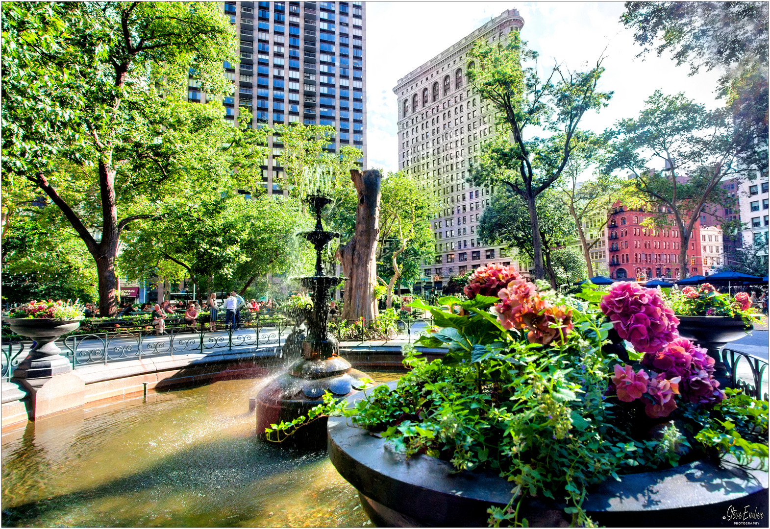 Madison Square Park Summer No.6 - A Manhattan Impression