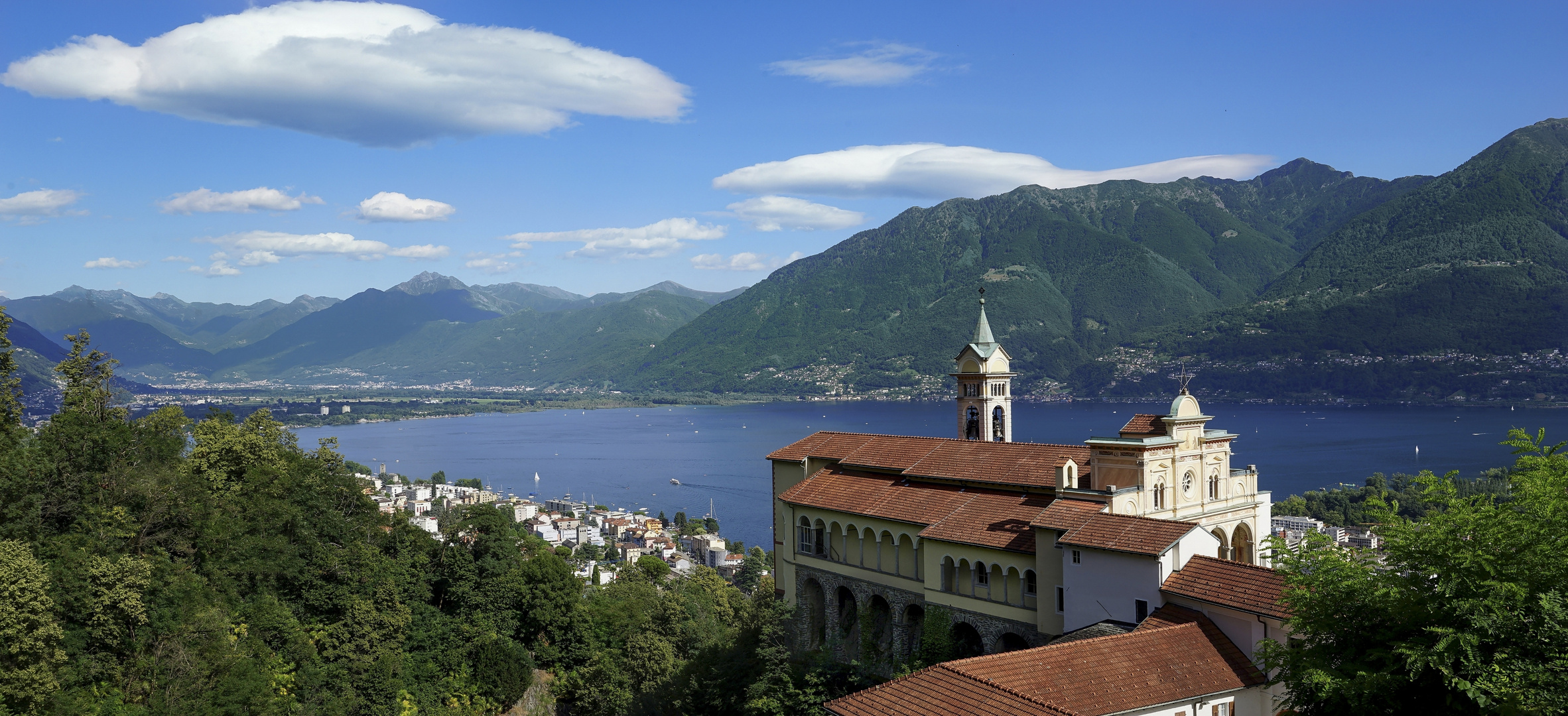 Madonna del Sasso  Locarno Tessin Schweiz