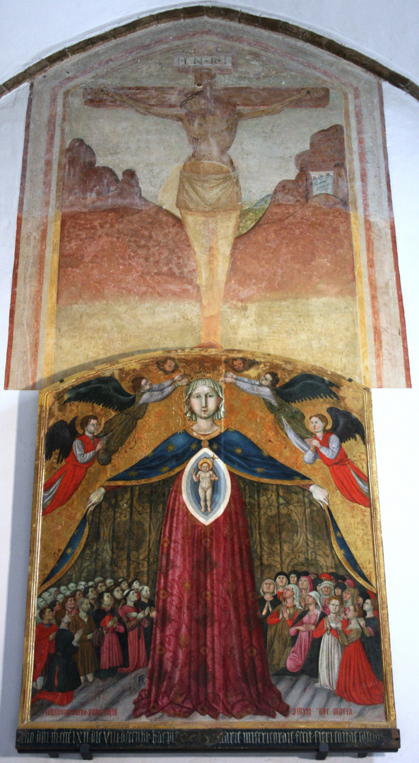 Madonna della Misericordia a Santa Maria dell'Arzilla (da Tesori nelle Marche)