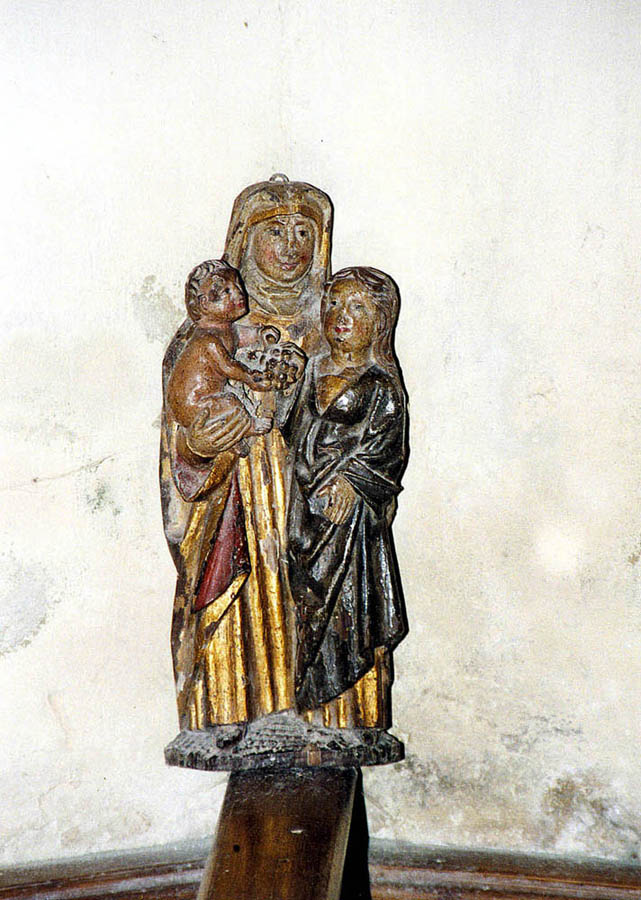 Madonna in der Kirche Groß Varchow