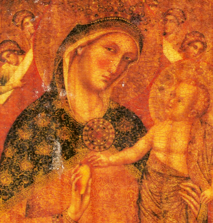 Madonna mit Kind & Engel(1347)