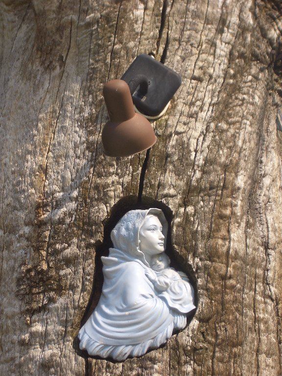 Madonna mit Lampe