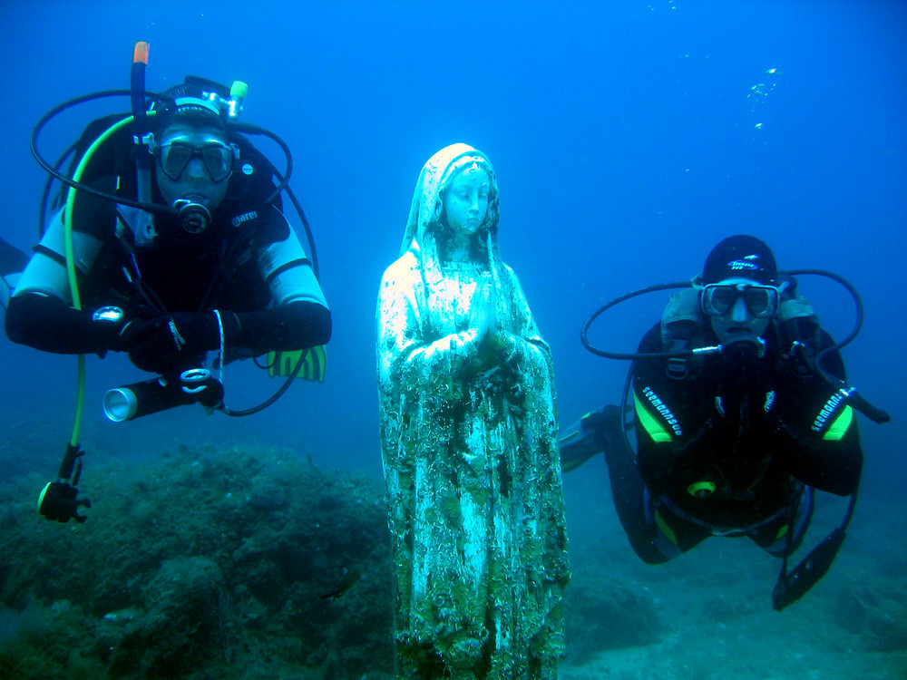 Madonna Unterwasser (Elba)