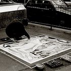 madonnaro all'opera, Milano 1988