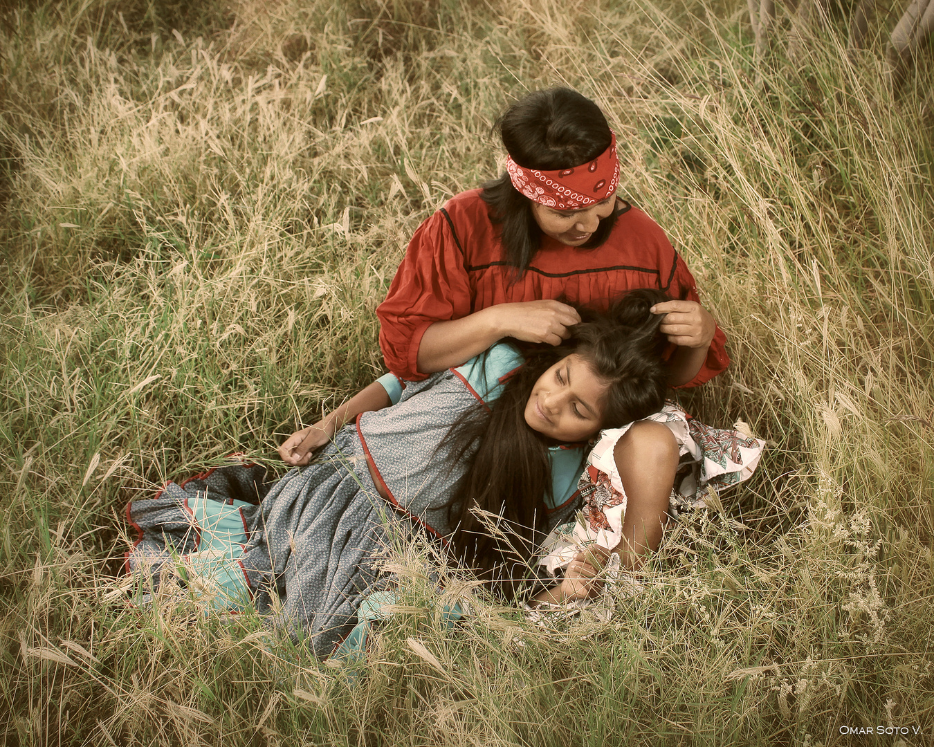 Madre e Hija Raramuri