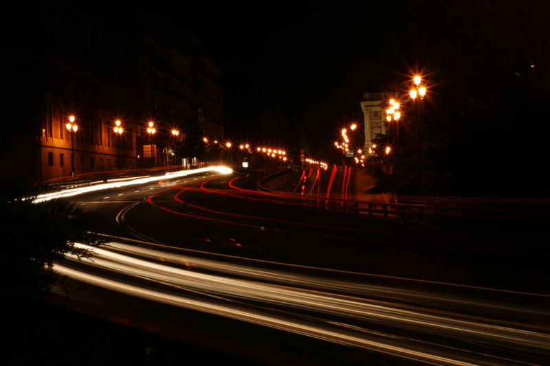 madrid at night