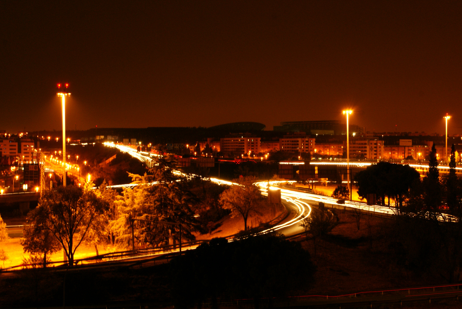 Madrid at night