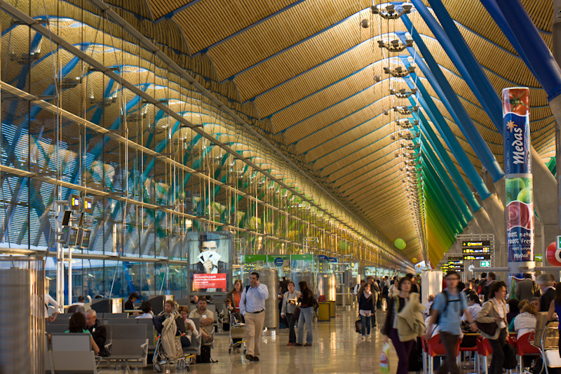 Madrid Barajas Airport. Terminal 4