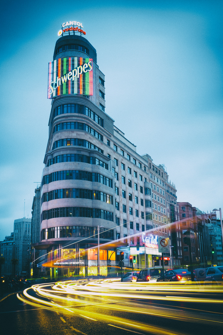 Madrid bei Nacht