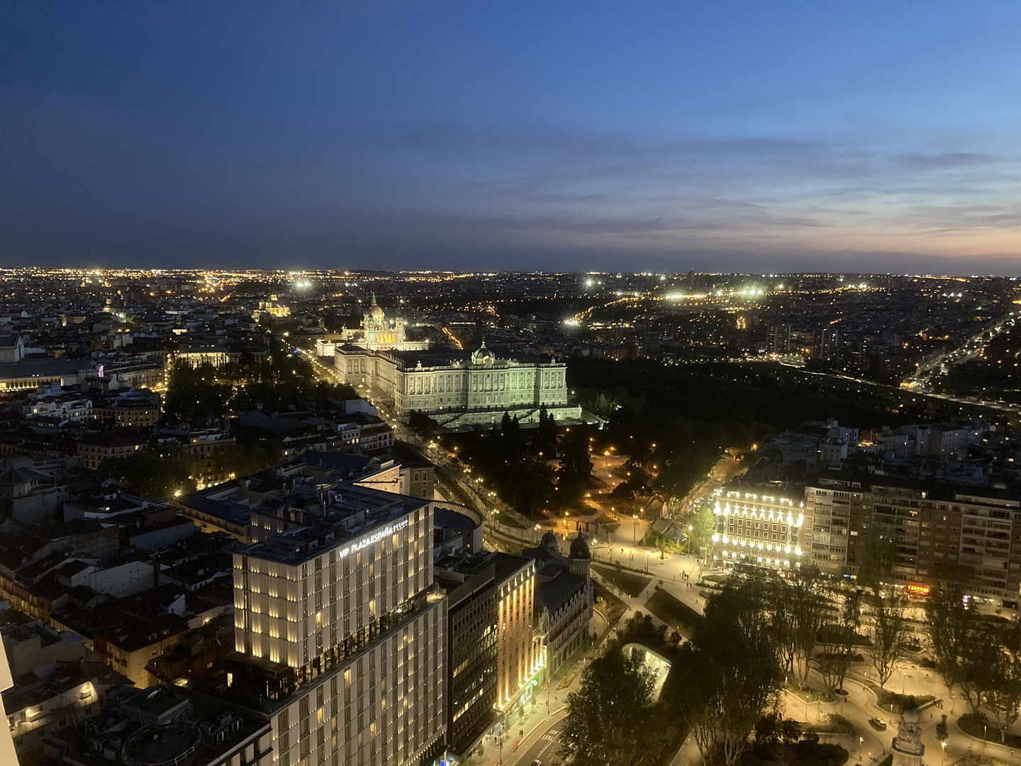 Madrid bei Nacht