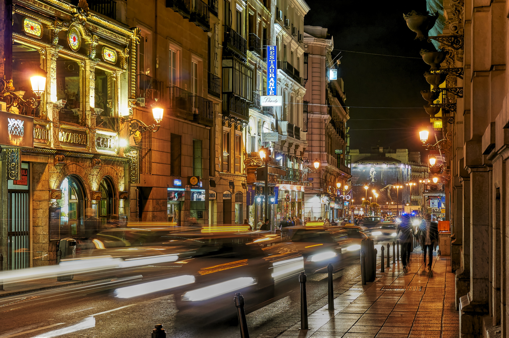 Madrid bei Nacht