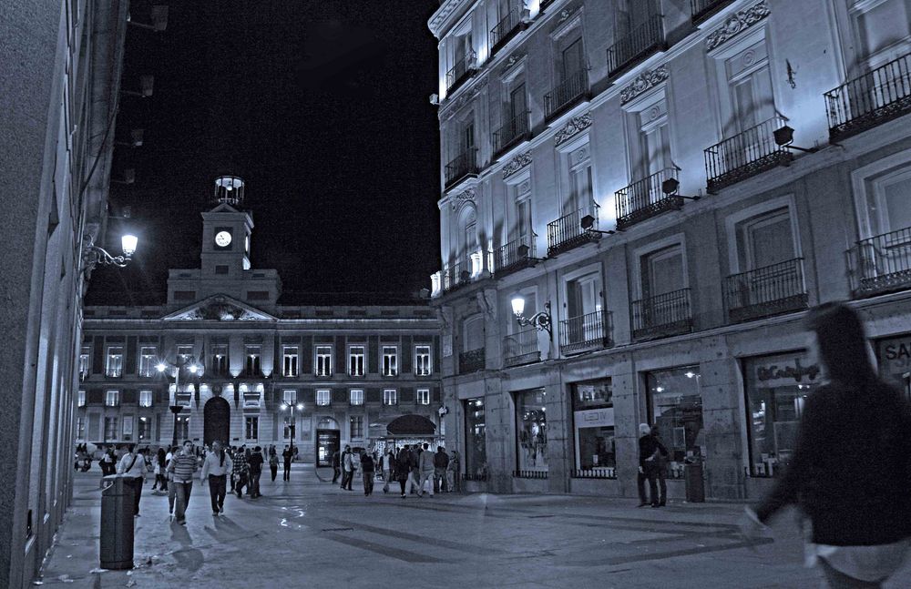 Madrid bei Nacht