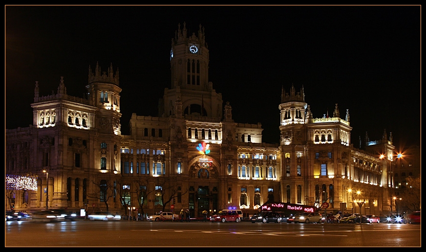 Madrid bei Nacht (IV) - Die Post