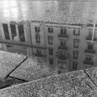 Madrid bei Regen