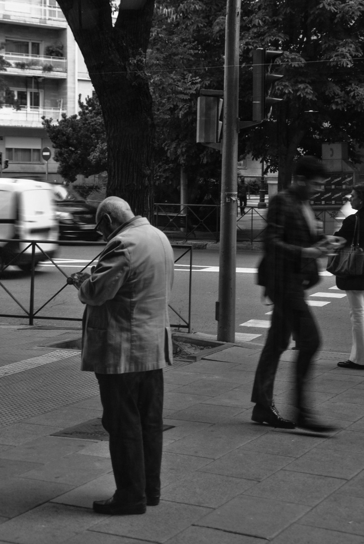 Madrid blanco y negro