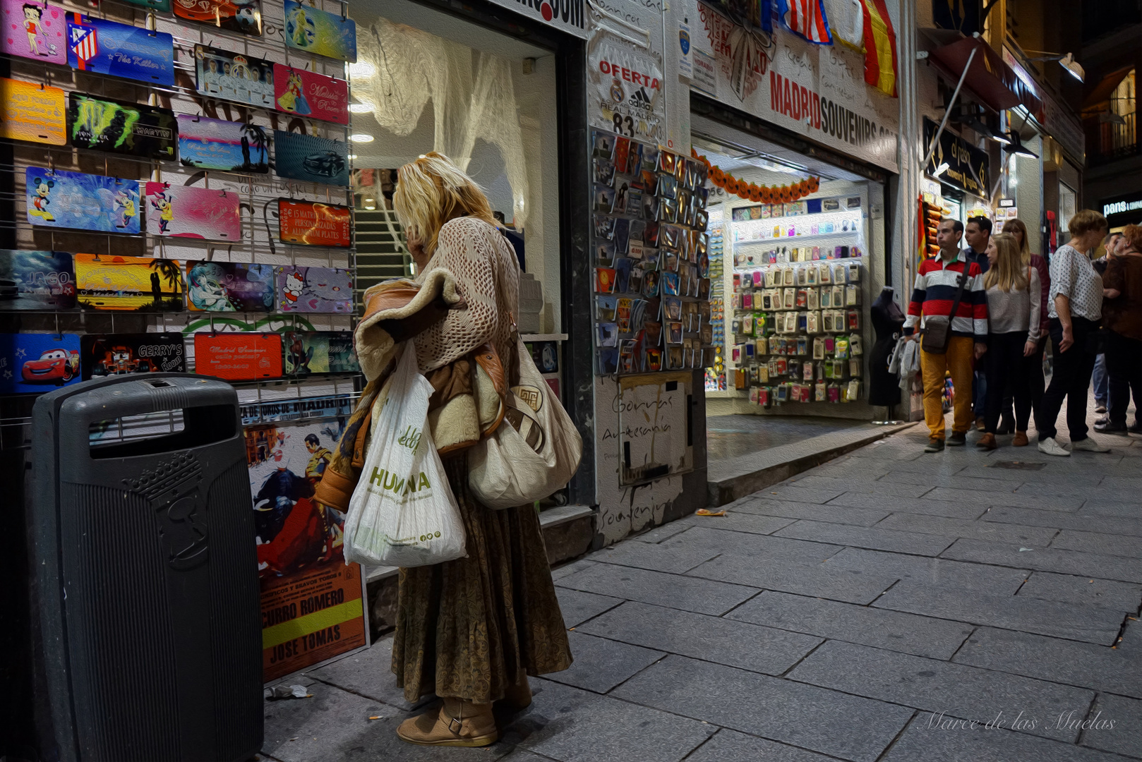 ...Madrid Calle Postas...