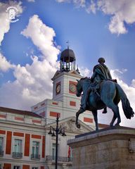 Madrid. Estatua de Carlos III