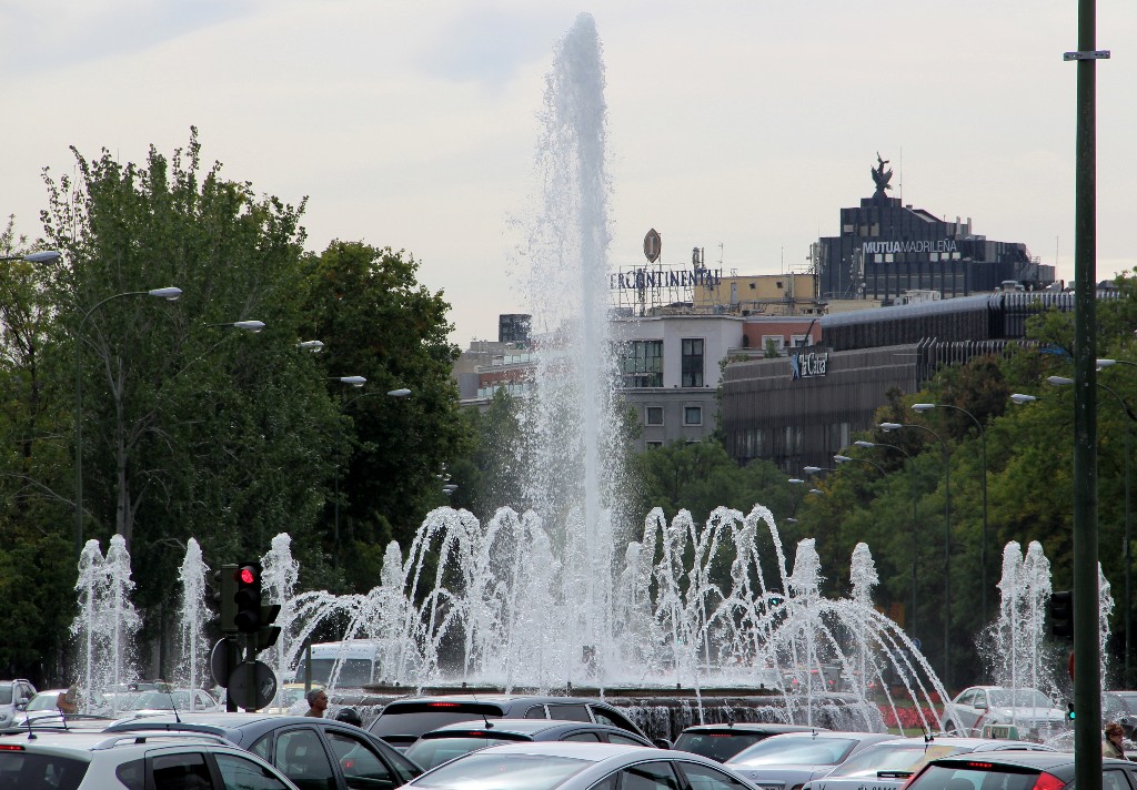 Madrid-Fontänen