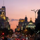 Madrid im Abendlicht