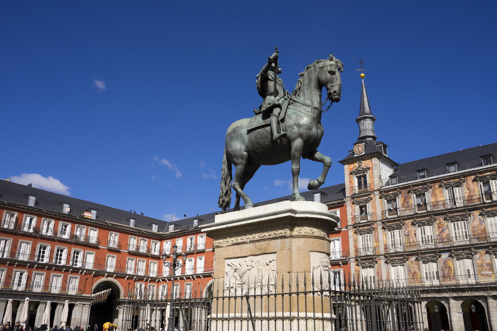 Madrid, Reiterstatue König Philipp III