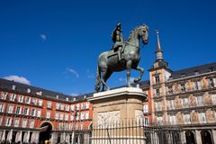 Madrid, Reiterstatue König Philipp III