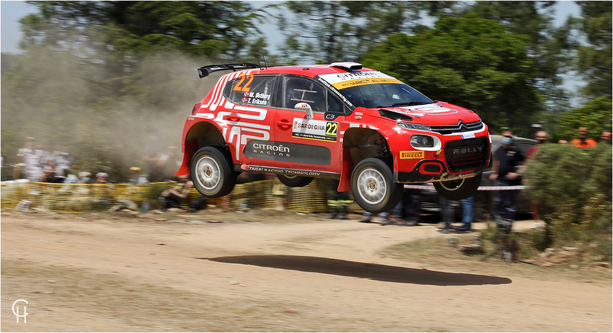 Mads Östberg - WRC Rally Italia Sardegna 2021 - Citroën C3 Rally2