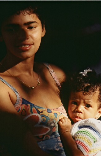 Mae e filha em Rio de Janeiro