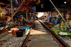 Mae Klong Railway Market