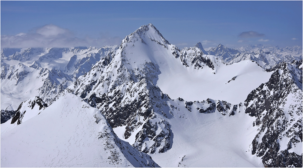 mächtig beeindruckend, der Schrankogel