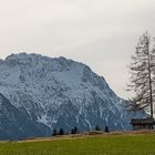 Mächtig erhebt sich das Karwendel