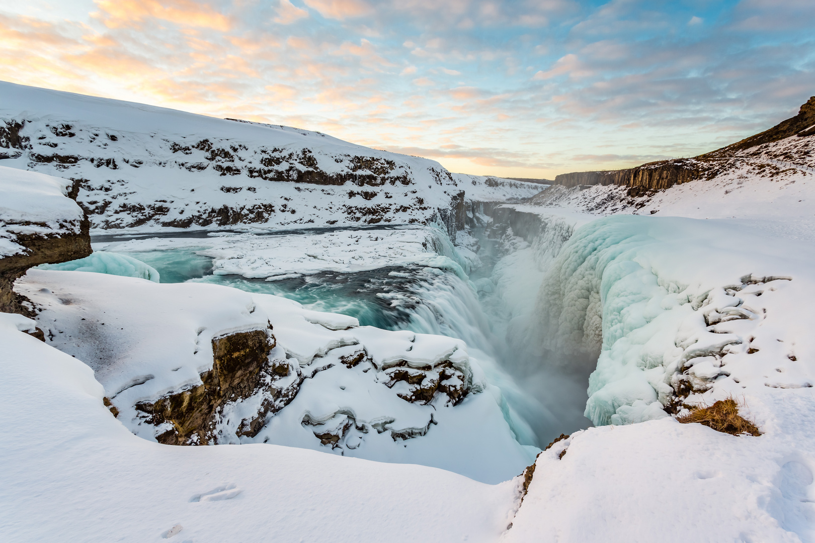 Mächtiger Gullfoss