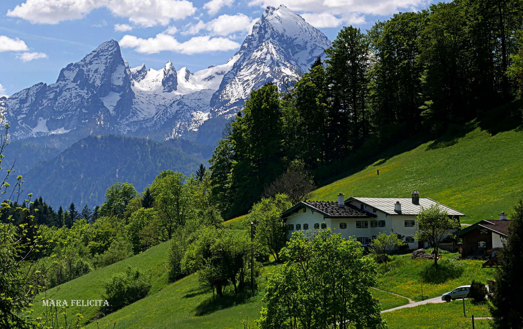 MÄCHTIGER WATZMANN im Berchtesgadener Land