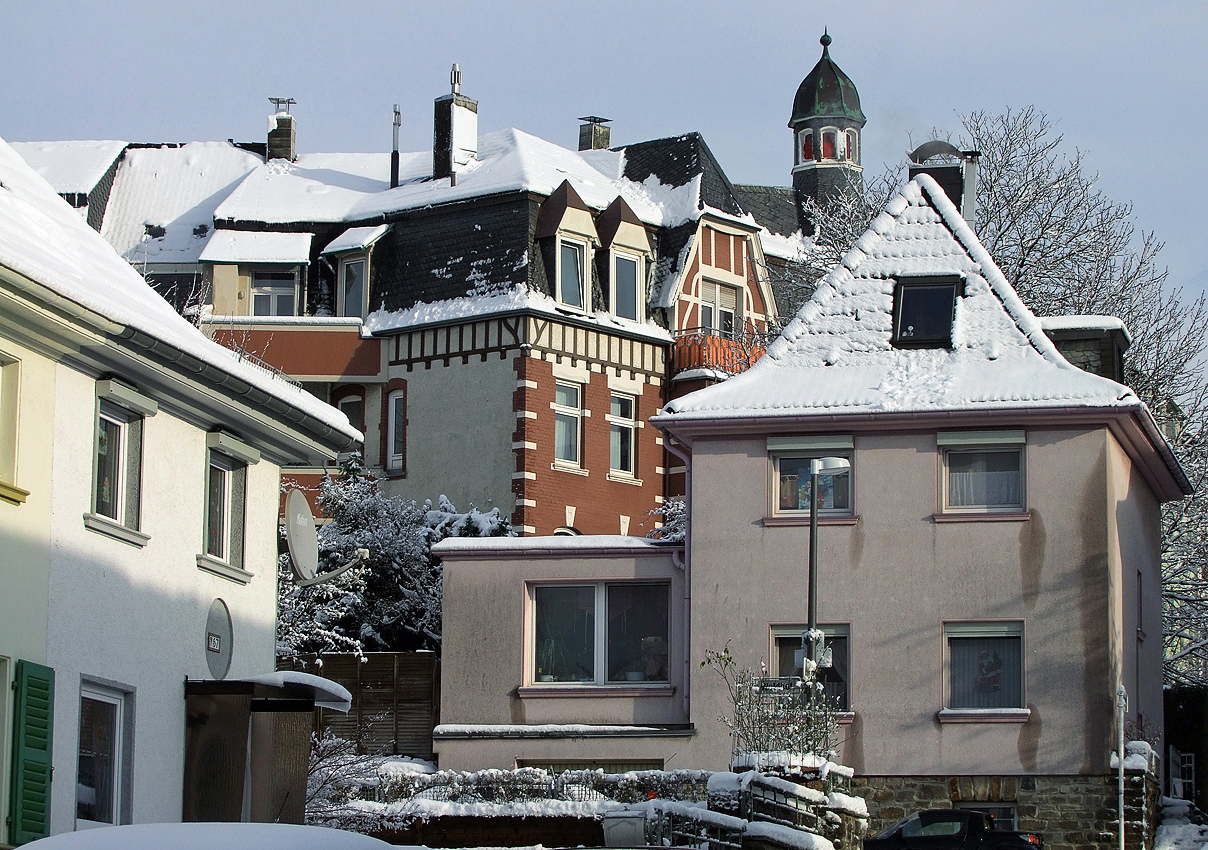 Mächtiges Stadthaus