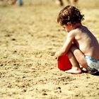 mädchen am strand