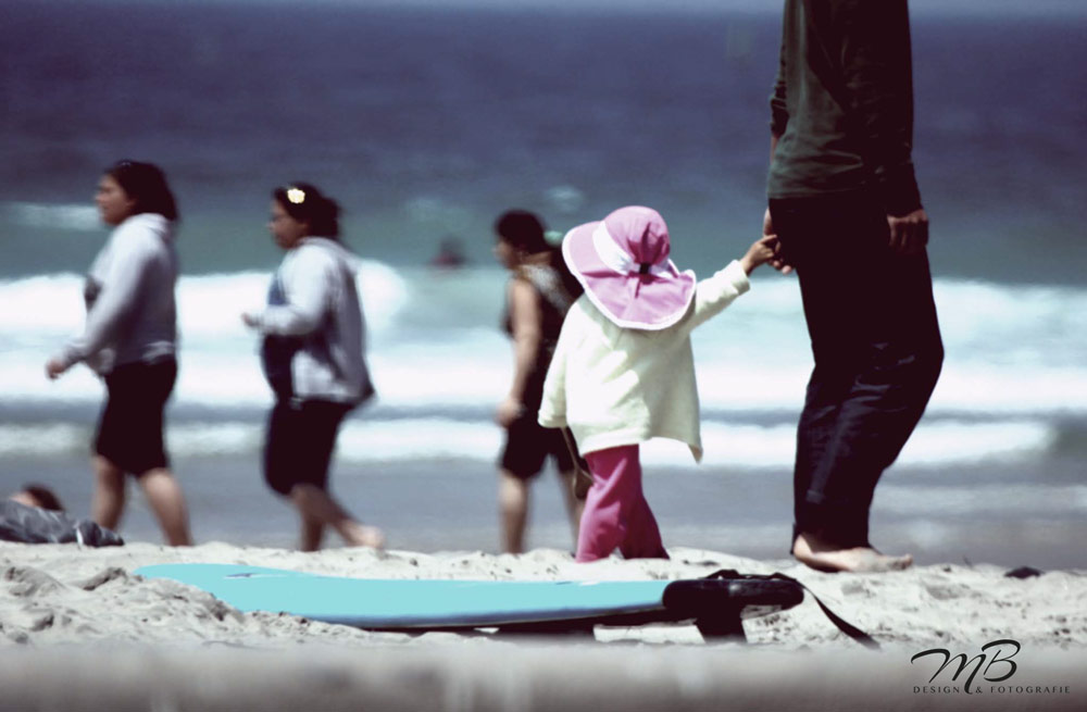 Mädchen am Strand