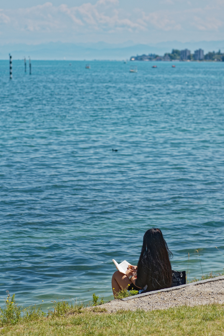 Mädchen am Strand