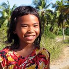 Mädchen auf Cabilao Island, zwischen Bohol und Cebu
