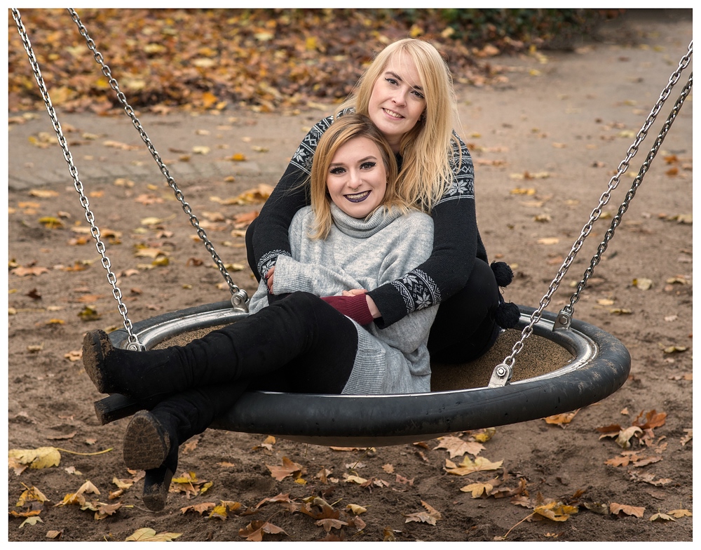 Mädchen auf dem Spielplatz