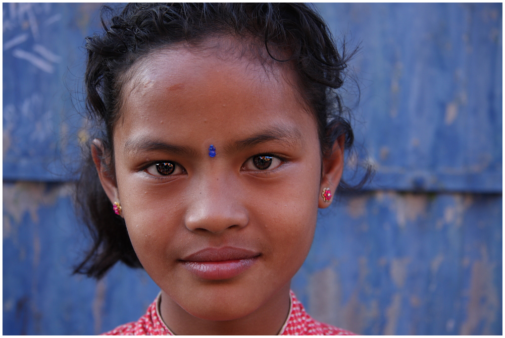 Mädchen aus Bhaktapur