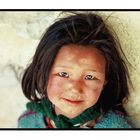 Mädchen aus Dankar, Spiti, Indischer Himalaya