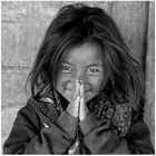 Mädchen aus Dankhar, Spiti, Indischer Himalaya 01