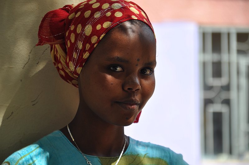 Mädchen aus Dire Dawa, Äthiopien