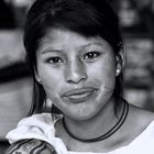 Mädchen aus Ecuador