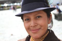 Mädchen aus Ecuador