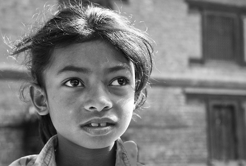 Mädchen aus Kathmandu