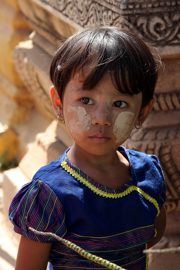 Mädchen aus Myanmar