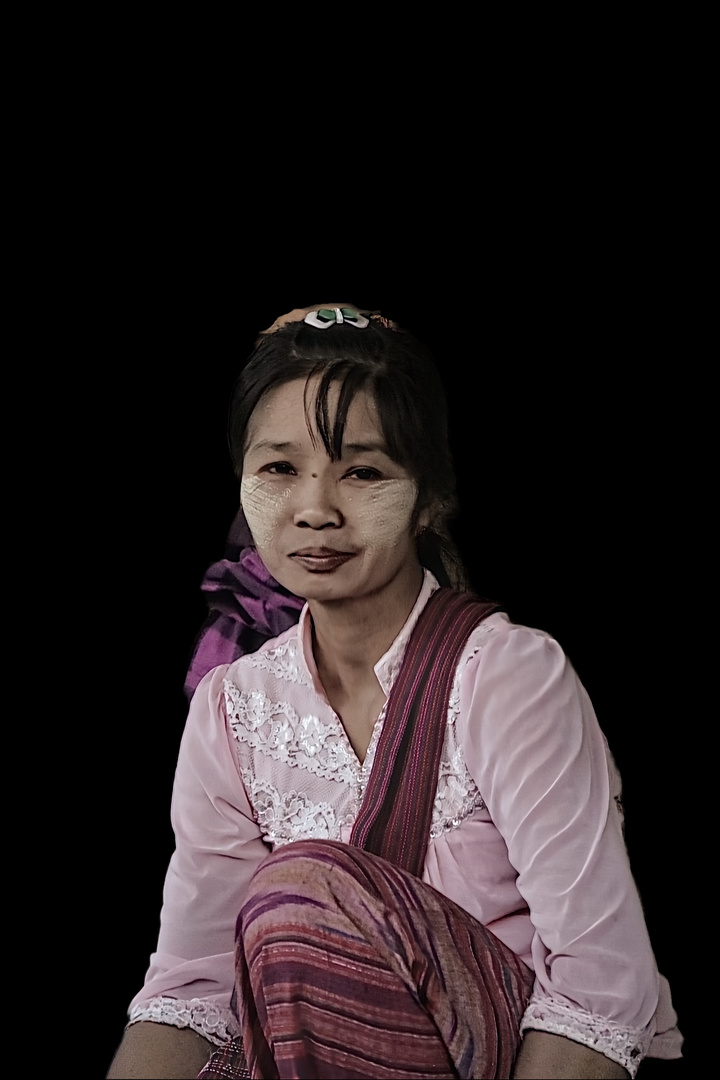 Mädchen aus Myanmar