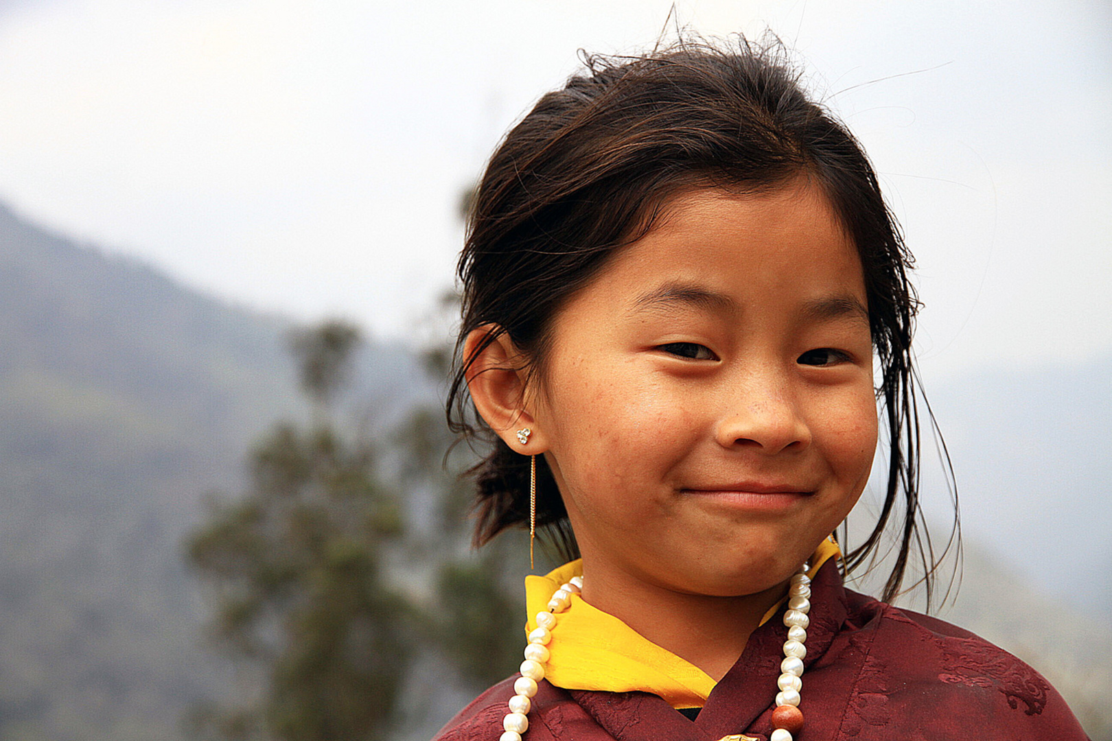 Mädchen aus Pharo, Bhutan